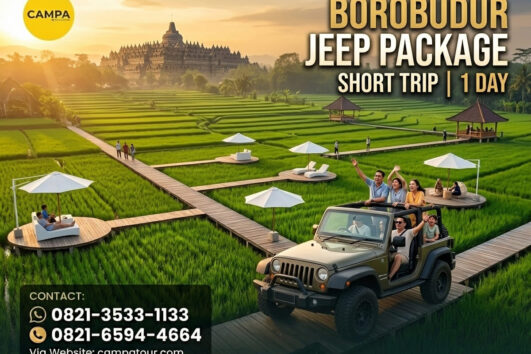 Paket Jeep Borobudur Short Trip - Campa Tour