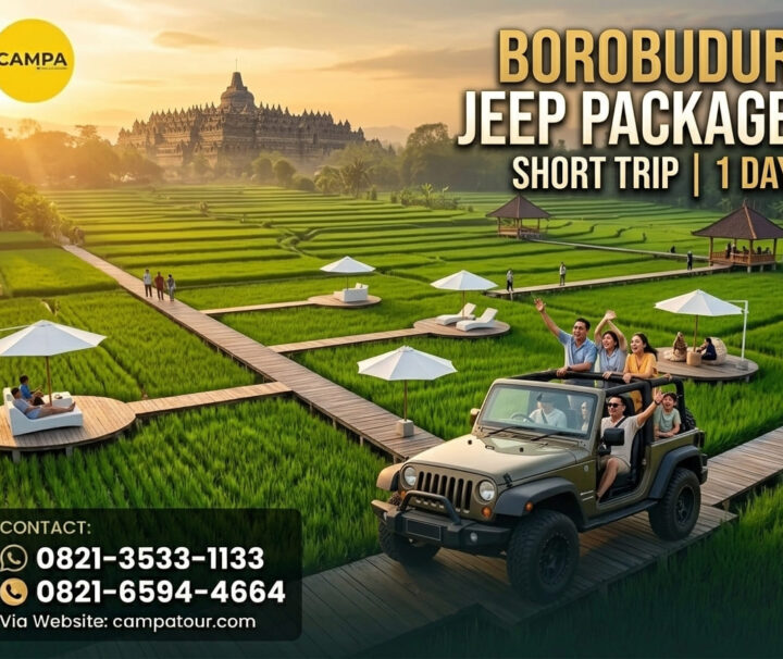 Paket Jeep Borobudur Short Trip - Campa Tour