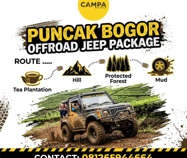 Paket Jeep Offroad Puncak Bogor - Campa Tour