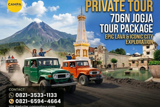 Paket Tour Jogja 7 hari 6 Malam (7H6M) - CAMPA TOUR