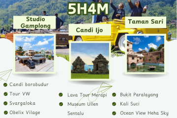 Paket Tour Jogja 5 Hari 4 Malam (5H4M)
