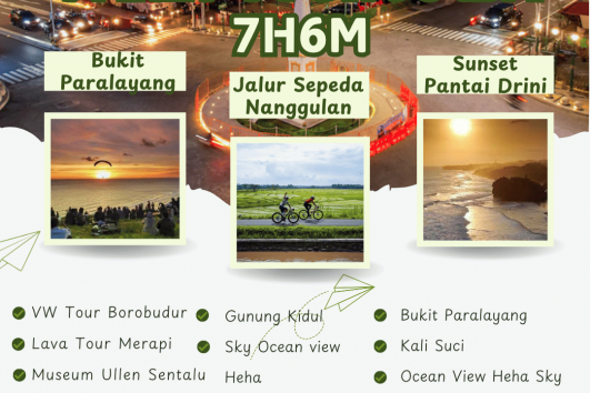 Paket Tour Jogja 7 Hari 6 Malam (7H6M)