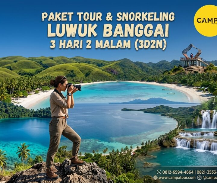 Paket Tour dan Snorkeling Luwuk Banggai 3 Hari 2 Malam (3H2M) bersama Campa Tour