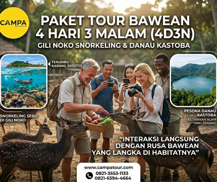 Paket Tour Bawean 4 Hari 3 Malam (4H3M) - Campa Tour