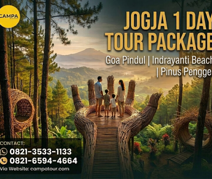 Paket Tour Jogja 1 Hari Goa Pindul, Pantai Indrayanti Dan Pinus Pengger - Campa Tour