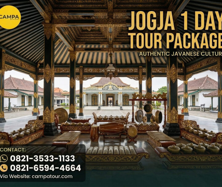 Paket Tour Jogja 1 Hari Keraton Jogja, Puncak Becici Dan Heha Sky View - Campa Tour