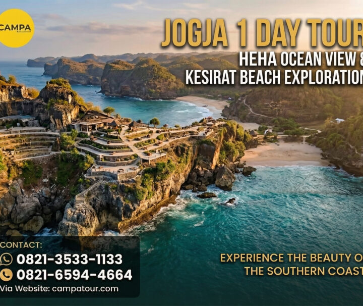 Paket Tour Jogja 1 Hari Pantai Ngobaran, Heha Ocean View, Dan Pantai Kesirat - Campa Tour