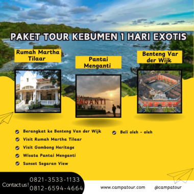 Paket Tour Kebumen 1 Hari Exotis