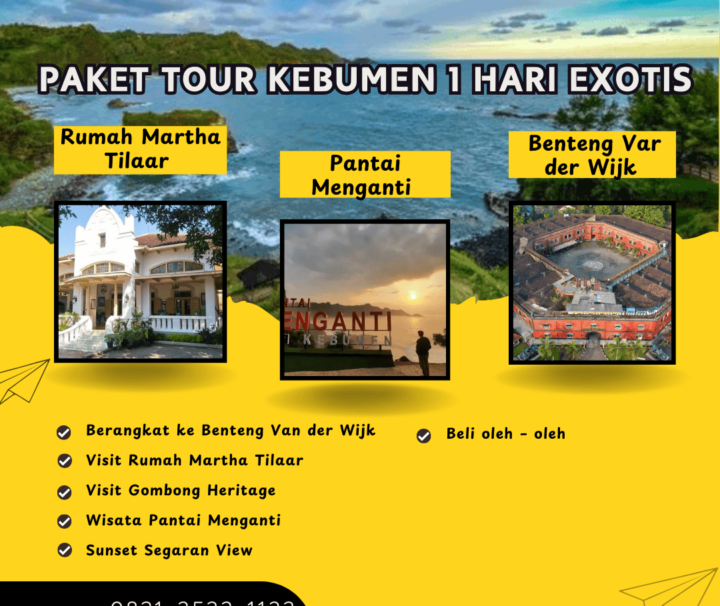 Paket Tour Kebumen 1 Hari Exotis