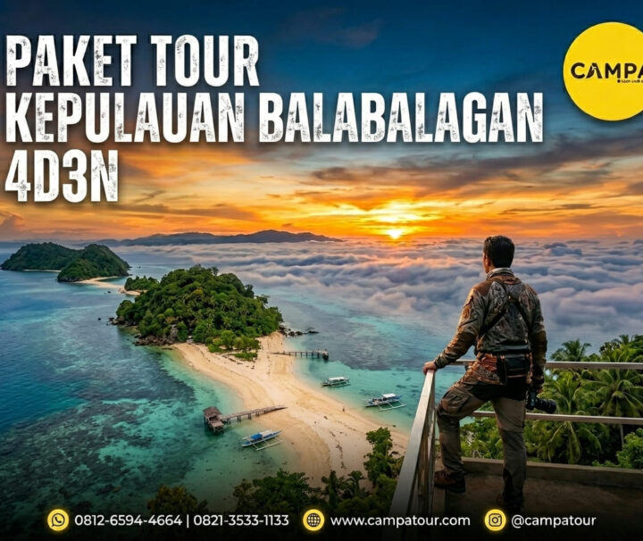 Paket Tour Kepulauan Balabalagan 4 Hari 3 Malam (4H3M) bersama Campa Tour