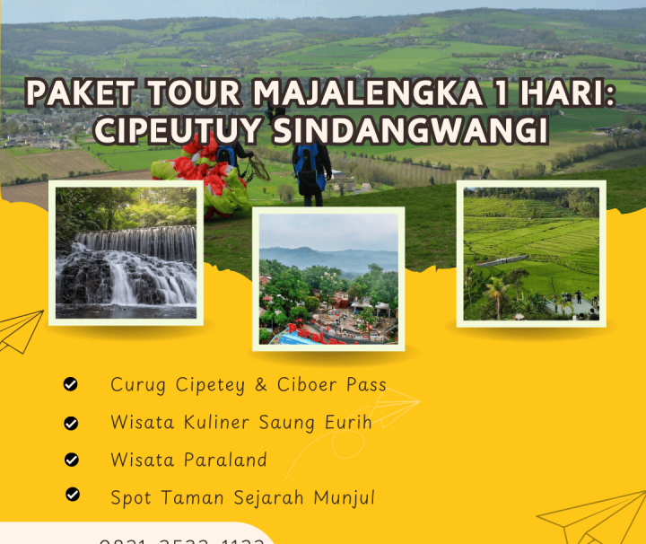 Paket Tour Majalengka 1 Hari: Cipeutuy Sindangwangi