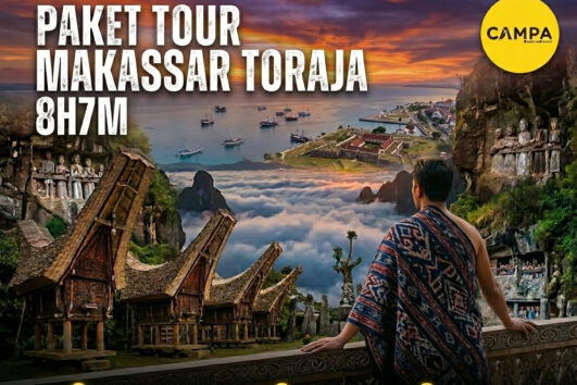 Paket Tour Toraja Makassar 8 Hari 7 Malam (8H7M) bersama Campa Tour