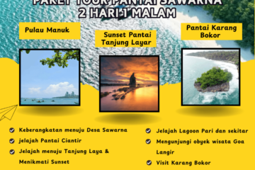 Paket Tour Pantai Sawarna 2 Hari 1 Malam
