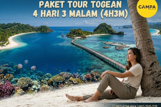 Paket Tour Togean 4 Hari 3 Malam (4H3M) bersama Campa Tour