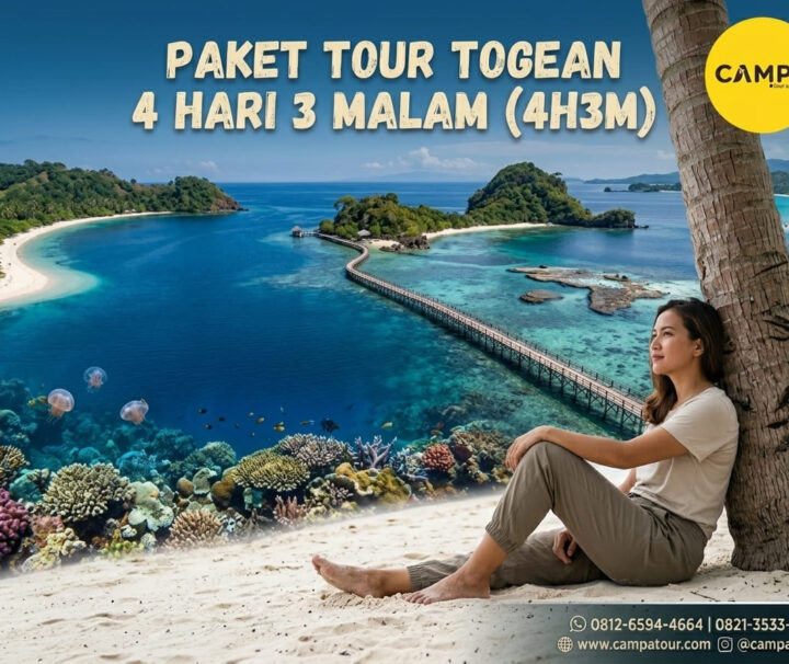 Paket Tour Togean 4 Hari 3 Malam (4H3M) bersama Campa Tour