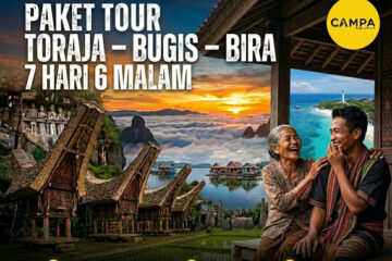 Paket Tour Toraja – Bugis – Bira 7 Hari 6 Malam bersama Campa Tour