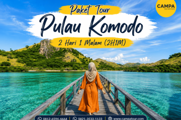 Paket Tour Wisata Pulau Komodo 2 Hari 1 Malam (2H1M) bersama Campa Tour