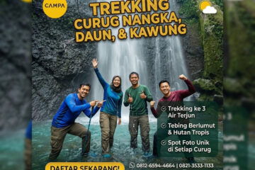 Trekking Curug Nangka, Curug Daun & Curug Kawung - Campa Tour