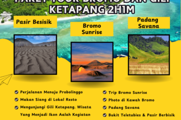 Paket Tour Bromo dan Gili Ketapang 2 Hari 1 Malam (2H1M)