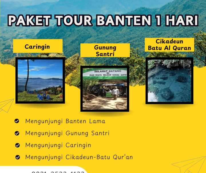 Paket Tour Banten 1 Hari_ Gunung Santri Dan Cikaduen