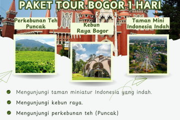Paket Tour Bogor 1 Hari: TMII, Kebun Raya Dan Perkebunan Teh Puncak