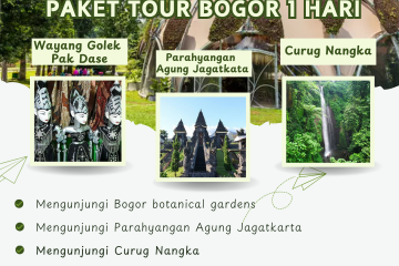Paket Tour Bogor 1 Hari: Bogor Botanical Gardens, Parahyangan Agung Jagatkartta, Curug Nangka Dan Wayang Golek Pak Dase