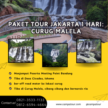 Paket Tour Jakarta 1 Hari: Curug Malela