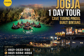 Paket Tour Jogja 1 Hari Cave Tubing Pindul, Air Terjun Sri Gethuk, Pantai Sadranan, Pantai Indrayanti Dan Bukit Bintang - Campa Tour