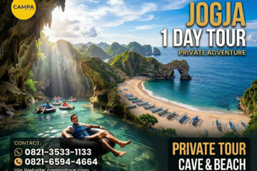 Paket Tour Jogja 1 Hari Cave Tubing Pindul, Pantai Baron Dan Pantai Kukup - Campa Tour