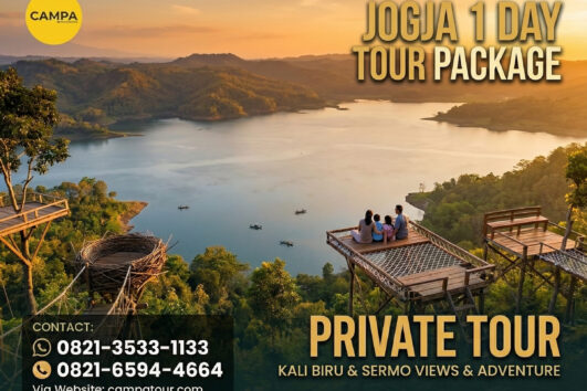 Paket Tour Jogja 1 Hari Kalibiru, Air Terjun Kembangsoka, Dan Waduk Sermo - Campa Tour