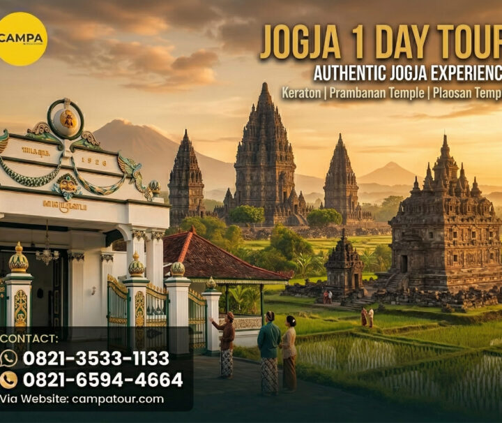 Paket Tour Jogja 1 Hari Keraton, Candi Prambanan, Candi Plaosan Dan Tebing Breksi - Campa Tour