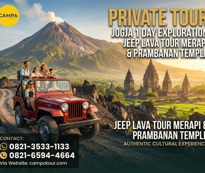 Paket Tour Jogja 1 Hari Lava Tour Merapi, Candi Prambanan, Tebing Breksi Dan Malioboro - Campa Tour (2)