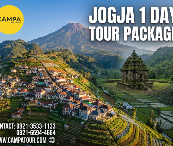 Paket Tour Jogja 1 Hari Nepal Van Java, Silancur Highland, Candi Selogriyo Dan Café Janji Hati - Campa Tour