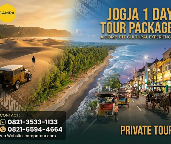 Paket Tour Jogja 1 Hari Taman Pintar, De Walik (Upside Down World), Gumuk Pasir Dan Pantai Cemara Sewu - Campa Tour