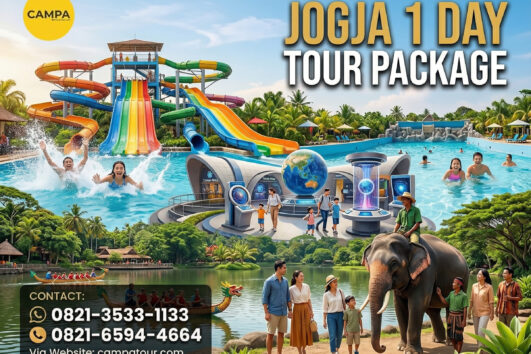 Paket Tour Jogja 1 Hari Taman Pintar, Gembira Loka Zoo, Dan Jogja Bay Waterpark - Campa Tour