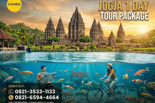Paket Tour Jogja 1 Hari: Umbul Ponggok, Candi Prambanan, Tebing Breksi Dan Candi Ijo