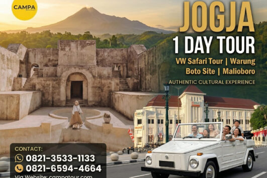 Paket Tour Jogja 1 Hari VW Tour Jogja, Situs Warung Boto Dan Malioboro - Campa Tour
