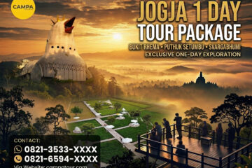 Paket Tour Jogja Magelang 1 Hari Puntuk Setumbu, Bukit Rhema, Dan Svargabhumi - Campa Tour
