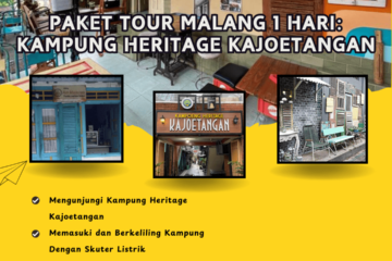 Paket Tour Malang 1 Hari: Kampung Heritage Kajoetangan