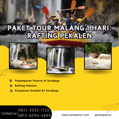 Paket Tour Malang 1 Hari_ Rafting Pekalen