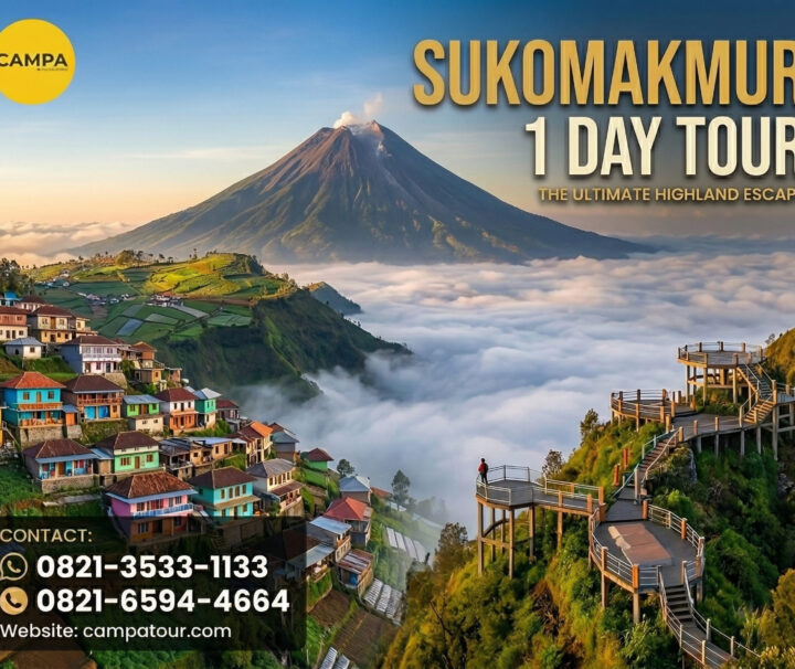 Paket Tour Sukomakmur 1 Hari Silancur Highland, Nepal Van Java, Dan Nampan Sukomakmur - Campa Tour
