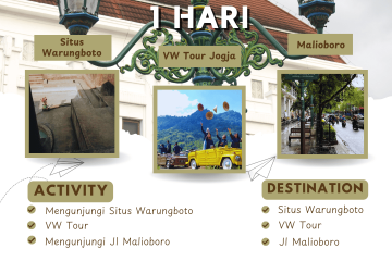 Paket Tour jogja 1 Hari