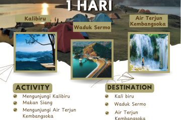 Paket Tour Jogja 1 Hari: Kalibiru, Air Terjun Kembangsoka, Dan Waduk Sermo