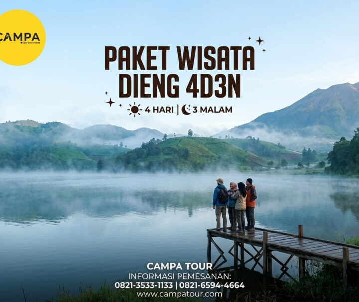 Paket Tour Dieng 4H3M_Campa Tour