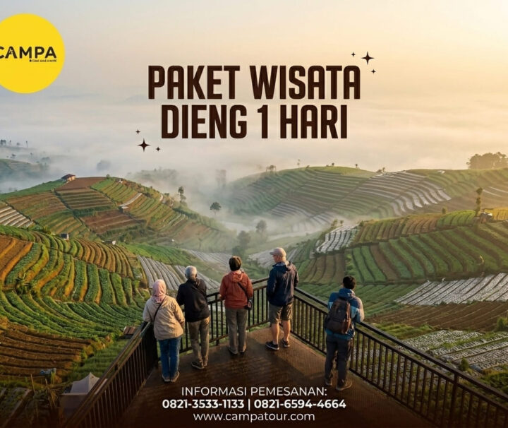 Paket Tour 1 Hari Dieng_Campa Tour