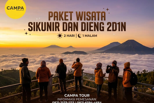 Paket Sunrise Sikunir Dan Dieng 2H1M_Campa Tour