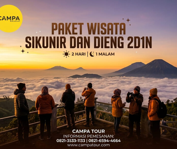 Paket Sunrise Sikunir Dan Dieng 2H1M_Campa Tour