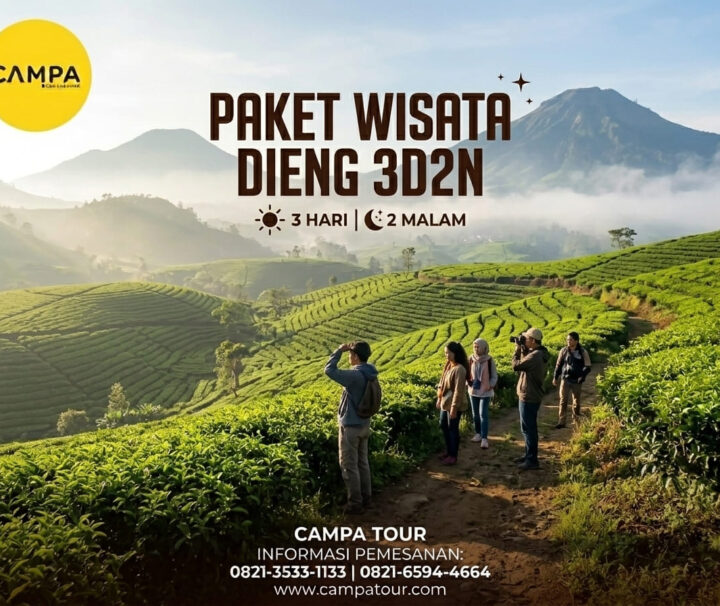 Paket Tour Dieng 3H2M_Campa Tour