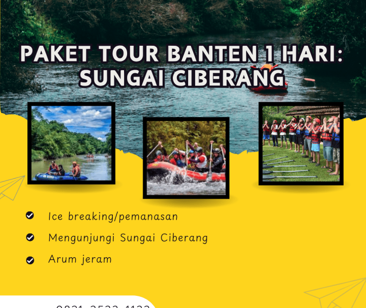Paket Tour Banten 1 Hari: Sungai Ciberang