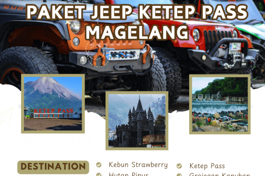 Paket Jeep Ketep Pass Magelang